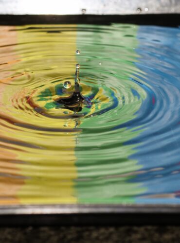 time lapse photography of water ripple